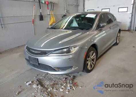 2015 Chrysler 200 Limited z USA, uszkodzony, nr VIN 1C3CCCAB3FN707549